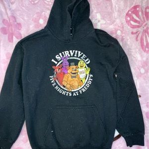 five night at freddy’s kids hoodie